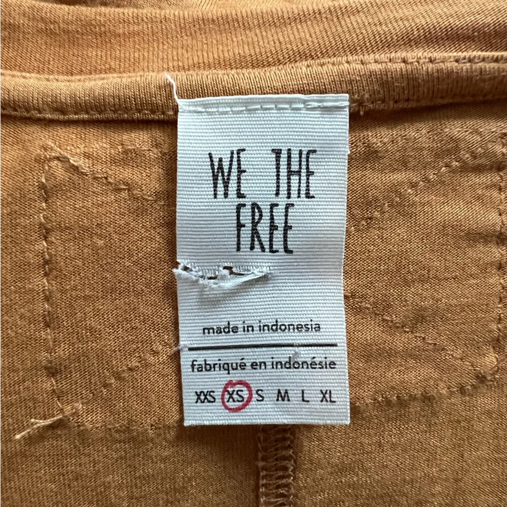 We The Free: Women's Long Sleeve Top in Burnt Orange: Size XS - Picture 4 of 4